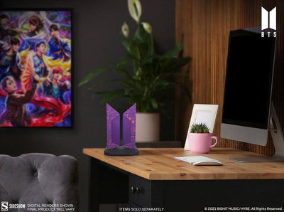 BTS Statue 7 With You Logo 18cm - Scale Statue - Sideshow Collectibles - Hobby Figures UK
