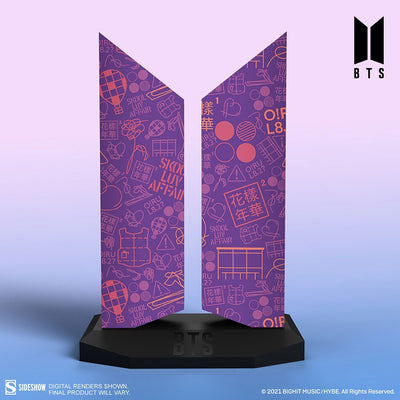 BTS Statue 7 With You Logo 18cm - Scale Statue - Sideshow Collectibles - Hobby Figures UK