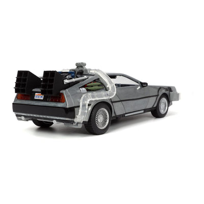 Back to the Future Hollywood Rides Diecast Model 1/24 Back to the Future 1 Time Machine - Action Figures - Jada Toys - Hobby Figures UK