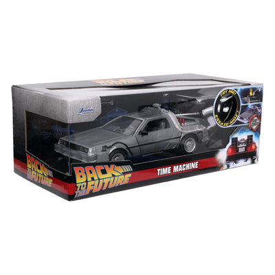 Back to the Future Hollywood Rides Diecast Model 1/24 Back to the Future 1 Time Machine - Action Figures - Jada Toys - Hobby Figures UK