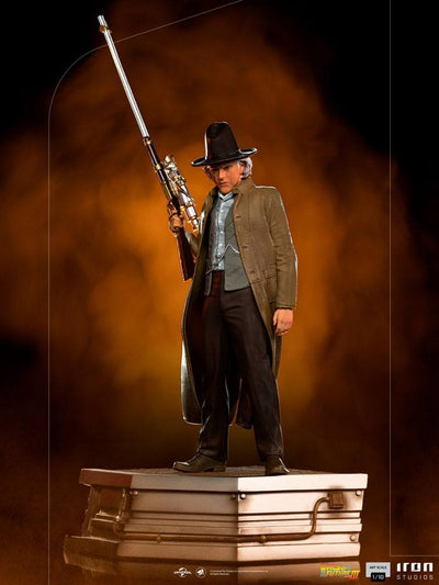 Back to the Future III Art Scale Statue 1/10 Doc Brown 32cm - Scale Statue - Iron Studios - Hobby Figures UK
