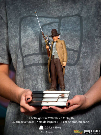 Back to the Future III Art Scale Statue 1/10 Doc Brown 32cm - Scale Statue - Iron Studios - Hobby Figures UK
