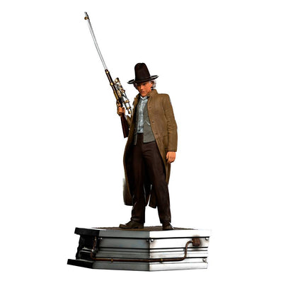 Back to the Future III Art Scale Statue 1/10 Doc Brown 32cm - Scale Statue - Iron Studios - Hobby Figures UK