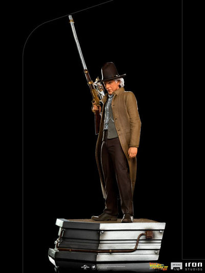 Back to the Future III Art Scale Statue 1/10 Doc Brown 32cm - Scale Statue - Iron Studios - Hobby Figures UK