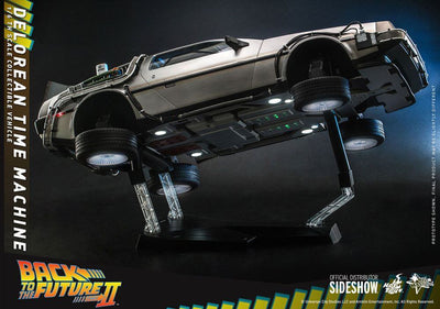 Back to the Future Movie Masterpiece Vehicle 1/6 DeLorean Time Machine 72cm - Scale Statue - Hot Toys - Hobby Figures UK