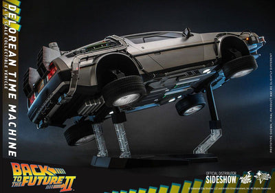 Back to the Future Movie Masterpiece Vehicle 1/6 DeLorean Time Machine 72cm - Scale Statue - Hot Toys - Hobby Figures UK