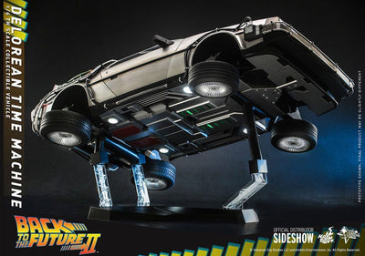 Back to the Future Movie Masterpiece Vehicle 1/6 DeLorean Time Machine 72cm - Scale Statue - Hot Toys - Hobby Figures UK