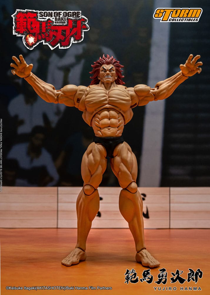 Baki Action Figure 1/12 Yujiro Hanma 18cm - Action Figures - Storm Collectibles - Hobby Figures UK