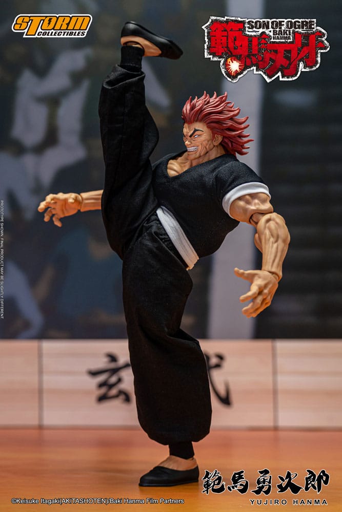 Baki Action Figure 1/12 Yujiro Hanma 18cm - Action Figures - Storm Collectibles - Hobby Figures UK