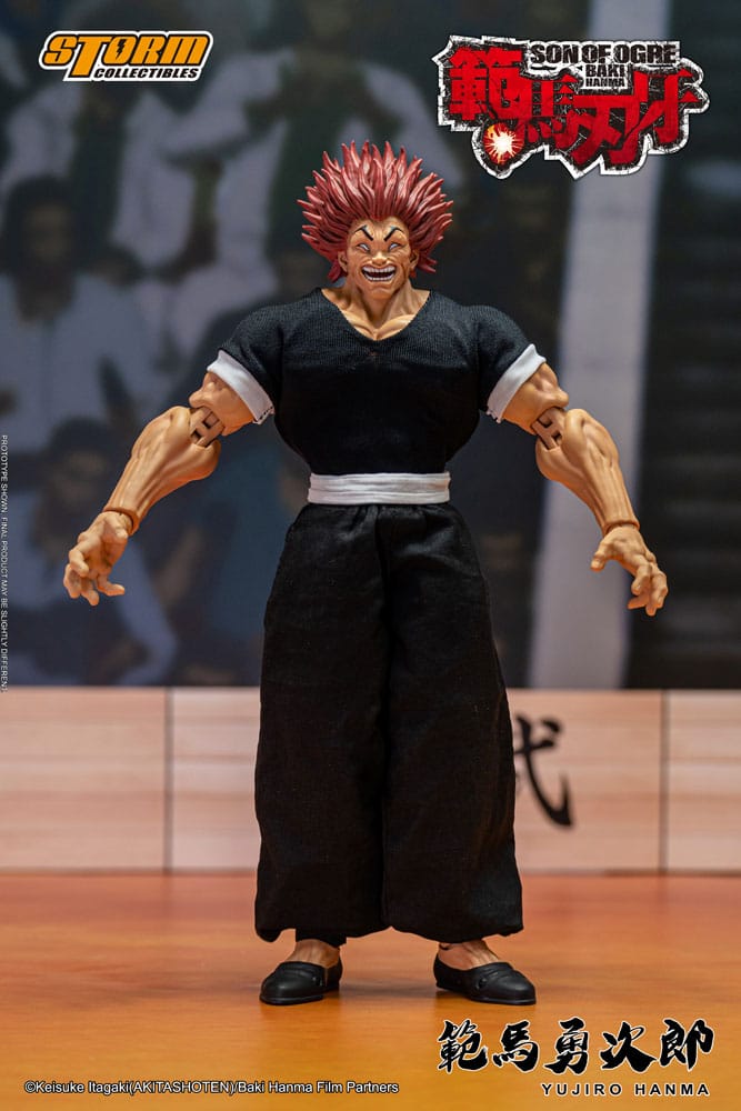 Baki Action Figure 1/12 Yujiro Hanma 18cm - Action Figures - Storm Collectibles - Hobby Figures UK