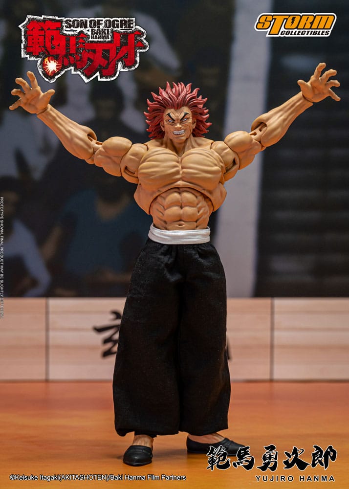 Baki Action Figure 1/12 Yujiro Hanma 18cm - Action Figures - Storm Collectibles - Hobby Figures UK