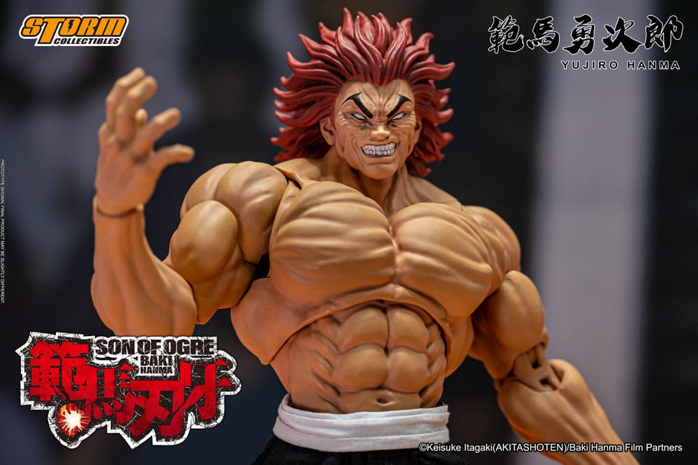 Baki Action Figure 1/12 Yujiro Hanma 18cm - Action Figures - Storm Collectibles - Hobby Figures UK