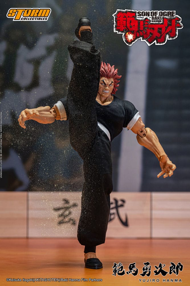 Baki Action Figure 1/12 Yujiro Hanma 18cm - Action Figures - Storm Collectibles - Hobby Figures UK