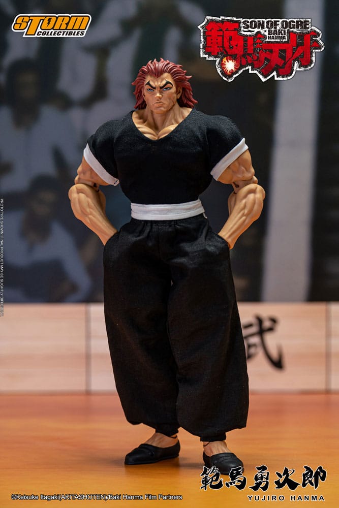 Baki Action Figure 1/12 Yujiro Hanma 18cm - Action Figures - Storm Collectibles - Hobby Figures UK