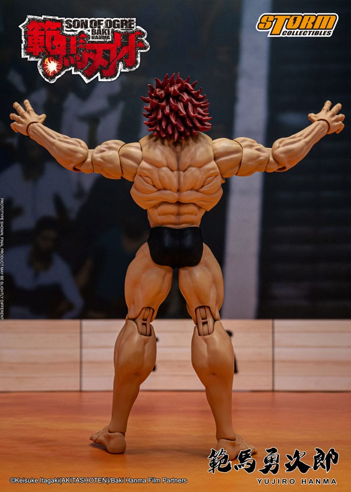 Baki Action Figure 1/12 Yujiro Hanma 18cm - Action Figures - Storm Collectibles - Hobby Figures UK