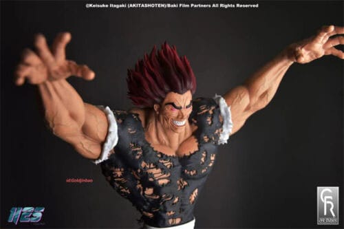 Baki Statue 1/6 Yujiro Hanma 37cm - Scale Statue - HES Collectibles - Hobby Figures UK