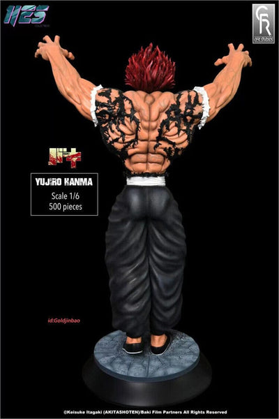 Baki Statue 1/6 Yujiro Hanma 37cm - Scale Statue - HES Collectibles - Hobby Figures UK