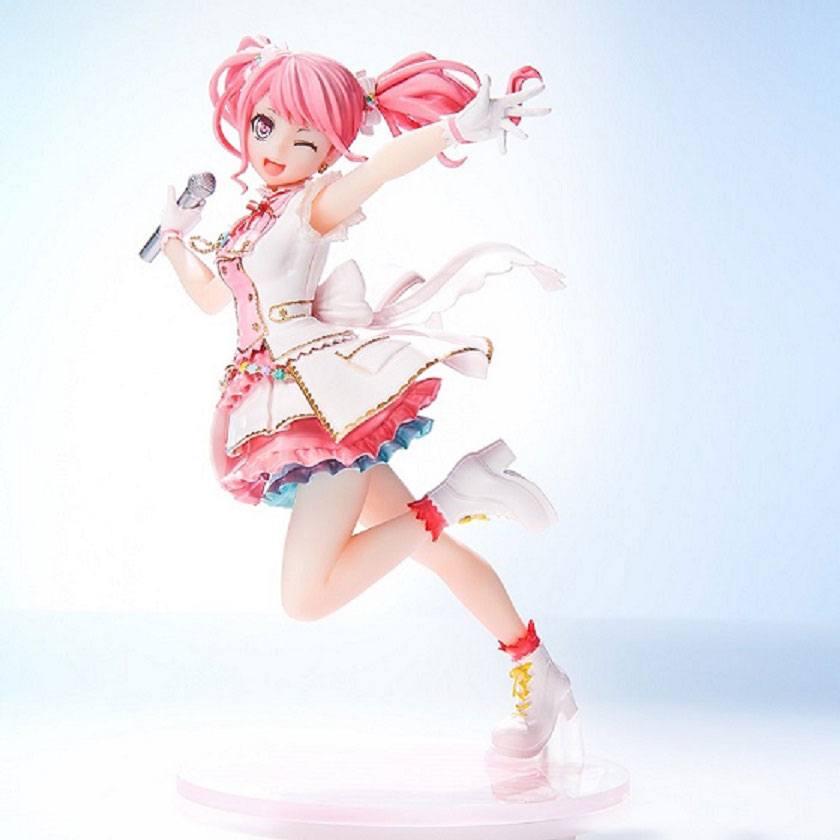BanG Dream! Girls Band Party! Vocal Collection PVC Statue 1/7 Aya Maruyama from Pastel Palettes Overseas Limited Pearl Ver. 22cm - Scale Statue - Bushiroad - Hobby Figures UK