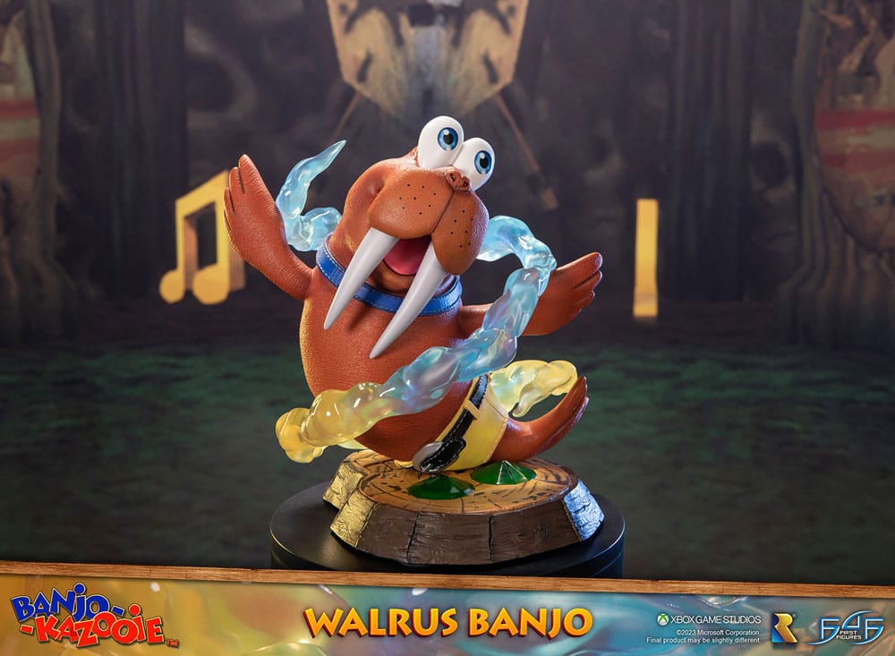 Banjo-Kazooie Statue Walrus Banjo 24cm - Scale Statue - First 4 Figures - Hobby Figures UK