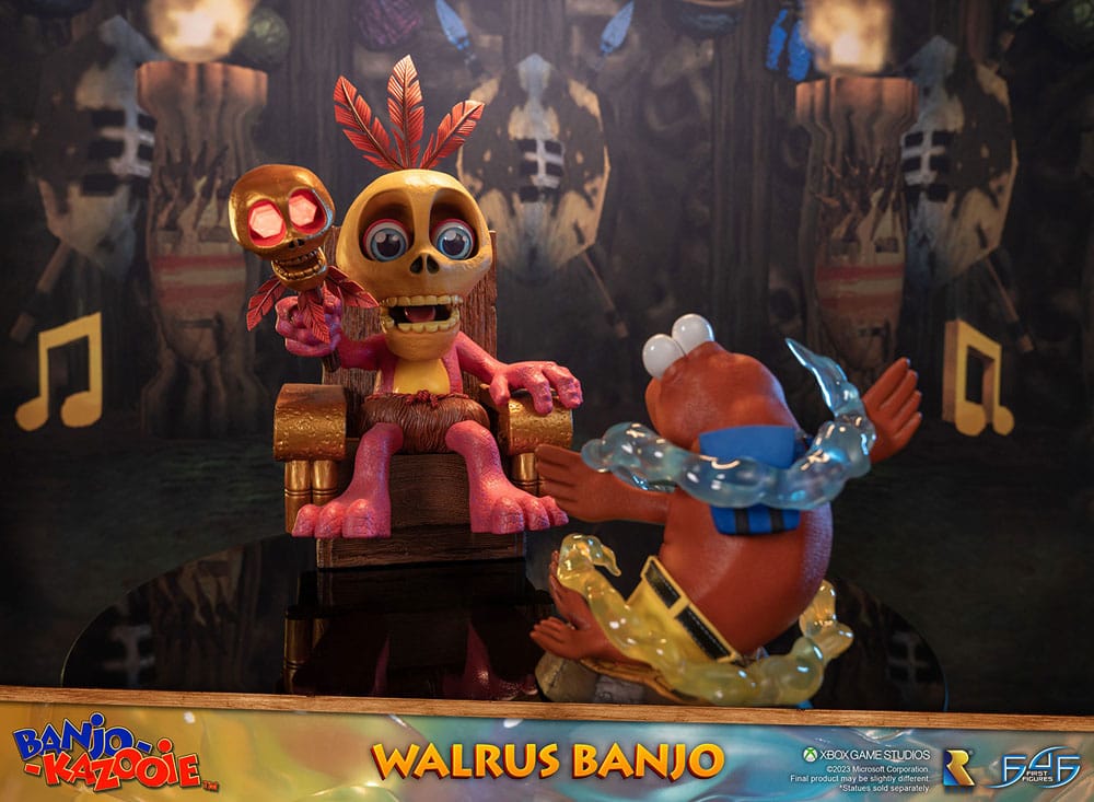 Banjo-Kazooie Statue Walrus Banjo 24cm - Scale Statue - First 4 Figures - Hobby Figures UK