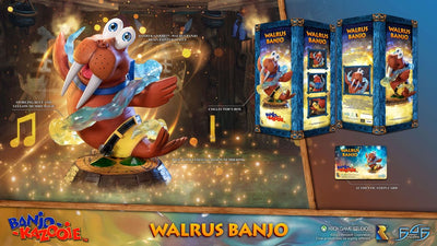 Banjo-Kazooie Statue Walrus Banjo 24cm - Scale Statue - First 4 Figures - Hobby Figures UK
