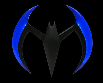Batman Beyond Prop Replica 1/1 Batarang (Blue) 20cm - Scale Statue - NECA - Hobby Figures UK