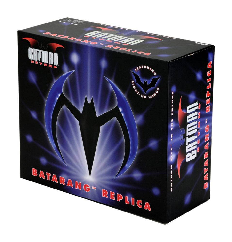Batman Beyond Prop Replica 1/1 Batarang (Blue) 20cm - Scale Statue - NECA - Hobby Figures UK