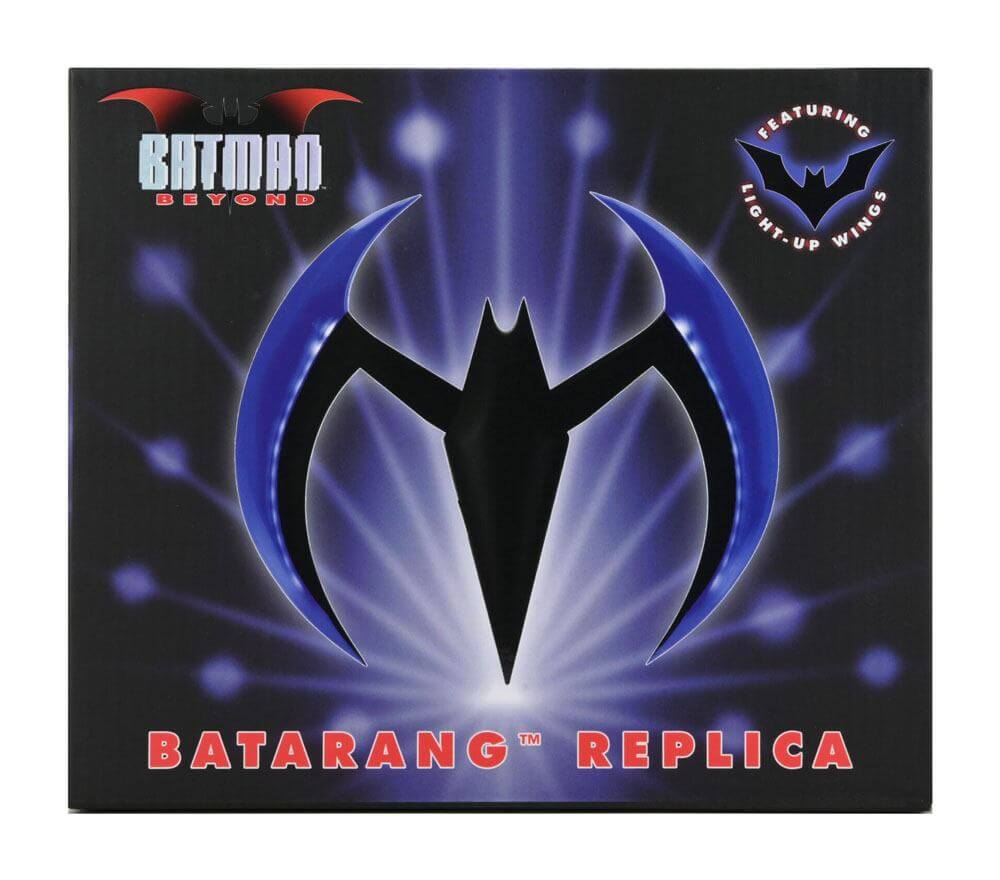 Batman Beyond Prop Replica 1/1 Batarang (Blue) 20cm - Scale Statue - NECA - Hobby Figures UK