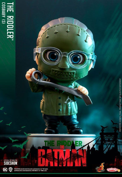The Batman Cosbaby Mini Figure The Riddler (with Tape) 12cm - Mini Figures - Hot Toys - Hobby Figures UK