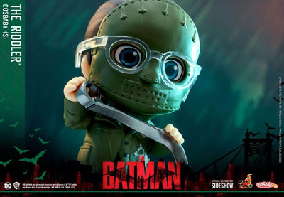 The Batman Cosbaby Mini Figure The Riddler (with Tape) 12cm - Mini Figures - Hot Toys - Hobby Figures UK