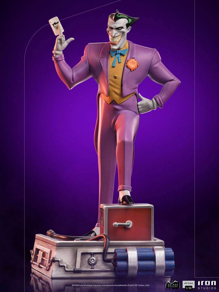 Batman The Animated Series Art Scale Statue 1/10 Joker 21cm - Scale Statue - Iron Studios - Hobby Figures UK