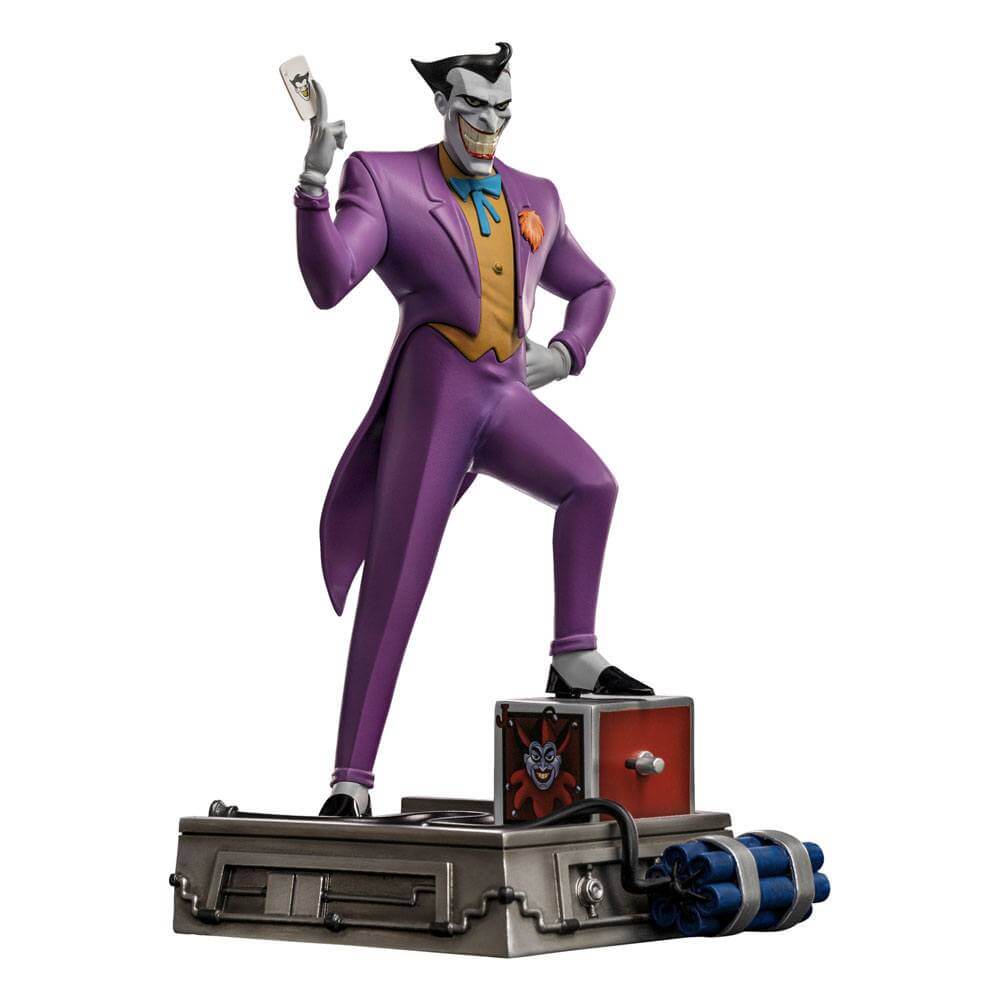 Batman The Animated Series Art Scale Statue 1/10 Joker 21cm - Scale Statue - Iron Studios - Hobby Figures UK