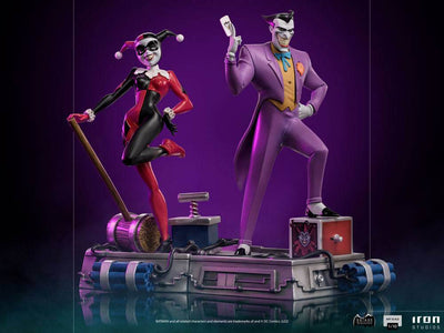 Batman The Animated Series Art Scale Statue 1/10 Joker 21cm - Scale Statue - Iron Studios - Hobby Figures UK