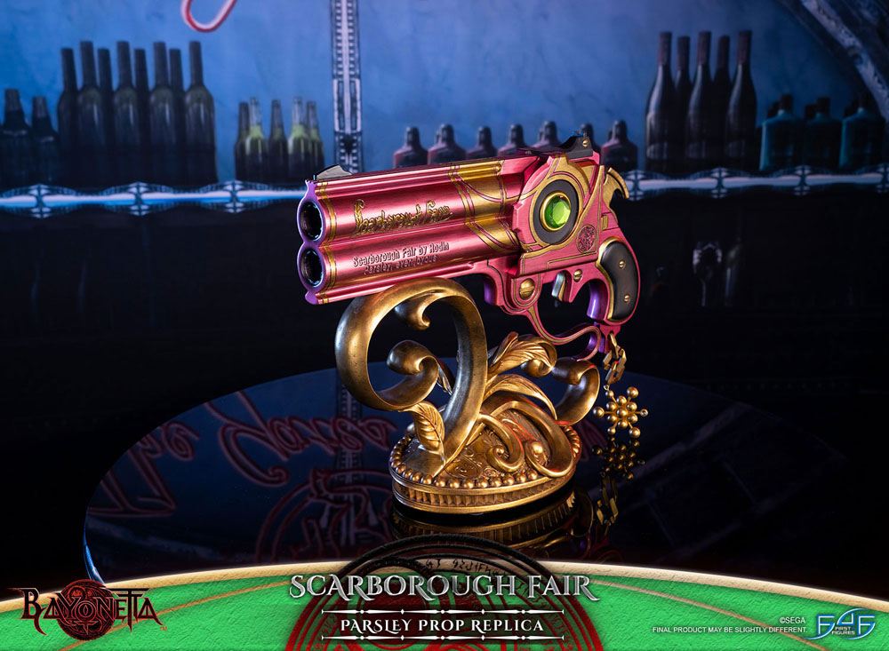 Bayonetta Life-Size Replica Parsley Scarborough Fair 32cm - Scale Statue - First 4 Figures - Hobby Figures UK