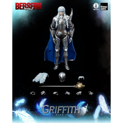 Berserk Action Figure 1/6 Griffith (Reborn Band of Falcon) 30cm - Action Figures - ThreeZero - Hobby Figures UK
