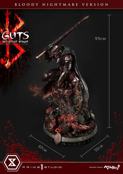 Berserk Statue 1/4 Guts Berserker Bloody Nightmare Version 95cm - Scale Statue - Prime 1 Studio - Hobby Figures UK