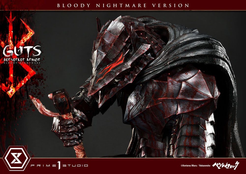 Berserk Statue 1/4 Guts Berserker Bloody Nightmare Version 95cm - Scale Statue - Prime 1 Studio - Hobby Figures UK
