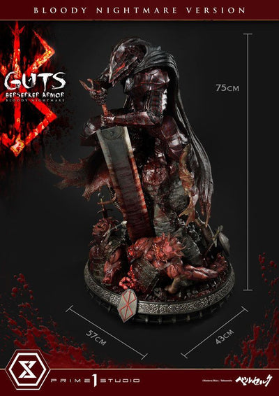 Berserk Statue 1/4 Guts Berserker Bloody Nightmare Version 95cm - Scale Statue - Prime 1 Studio - Hobby Figures UK