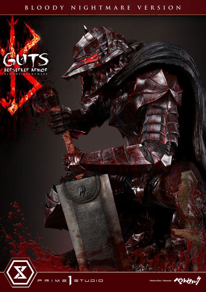 Berserk Statue 1/4 Guts Berserker Bloody Nightmare Version 95cm - Scale Statue - Prime 1 Studio - Hobby Figures UK