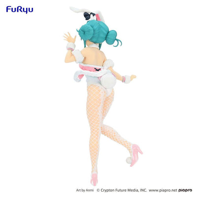 Hatsune Miku BiCute Bunnies PVC Statue Hatsune Miku White Rabbit Baby Pink Ver. 28cm - Scale Statue - Furyu - Hobby Figures UK