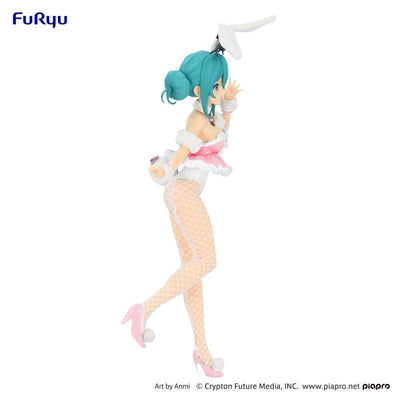 Hatsune Miku BiCute Bunnies PVC Statue Hatsune Miku White Rabbit Baby Pink Ver. 28cm - Scale Statue - Furyu - Hobby Figures UK