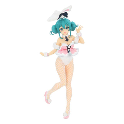 Hatsune Miku BiCute Bunnies PVC Statue Hatsune Miku White Rabbit Baby Pink Ver. 28cm - Scale Statue - Furyu - Hobby Figures UK