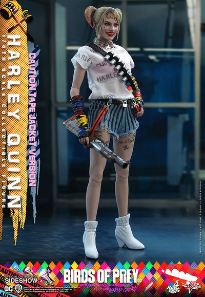 Birds of Prey Movie Masterpiece Action Figure 1/6 Harley Quinn (Caution Tape Jacket Version) 29cm - Action Figures - Hot Toys - Hobby Figures UK
