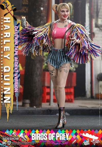 Birds of Prey Movie Masterpiece Action Figure 1/6 Harley Quinn (Caution Tape Jacket Version) 29cm - Action Figures - Hot Toys - Hobby Figures UK