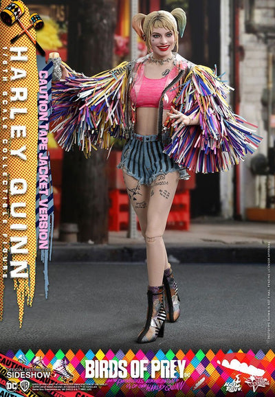 Birds of Prey Movie Masterpiece Action Figure 1/6 Harley Quinn (Caution Tape Jacket Version) 29cm - Action Figures - Hot Toys - Hobby Figures UK