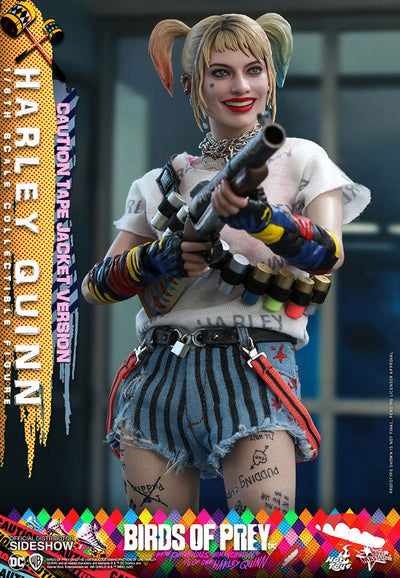 Birds of Prey Movie Masterpiece Action Figure 1/6 Harley Quinn (Caution Tape Jacket Version) 29cm - Action Figures - Hot Toys - Hobby Figures UK