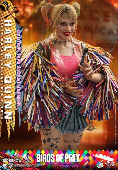 Birds of Prey Movie Masterpiece Action Figure 1/6 Harley Quinn (Caution Tape Jacket Version) 29cm - Action Figures - Hot Toys - Hobby Figures UK