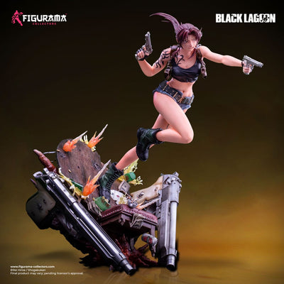 Black Lagoon Elite Exclusive Statue 1/4 Revy 53cm - Scale Statue - Figurama Collectors - Hobby Figures UK