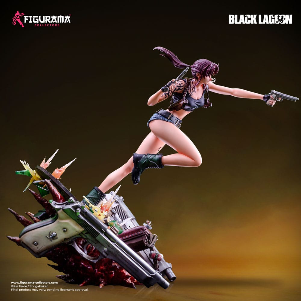 Black Lagoon Elite Exclusive Statue 1 4 Revy 53cm