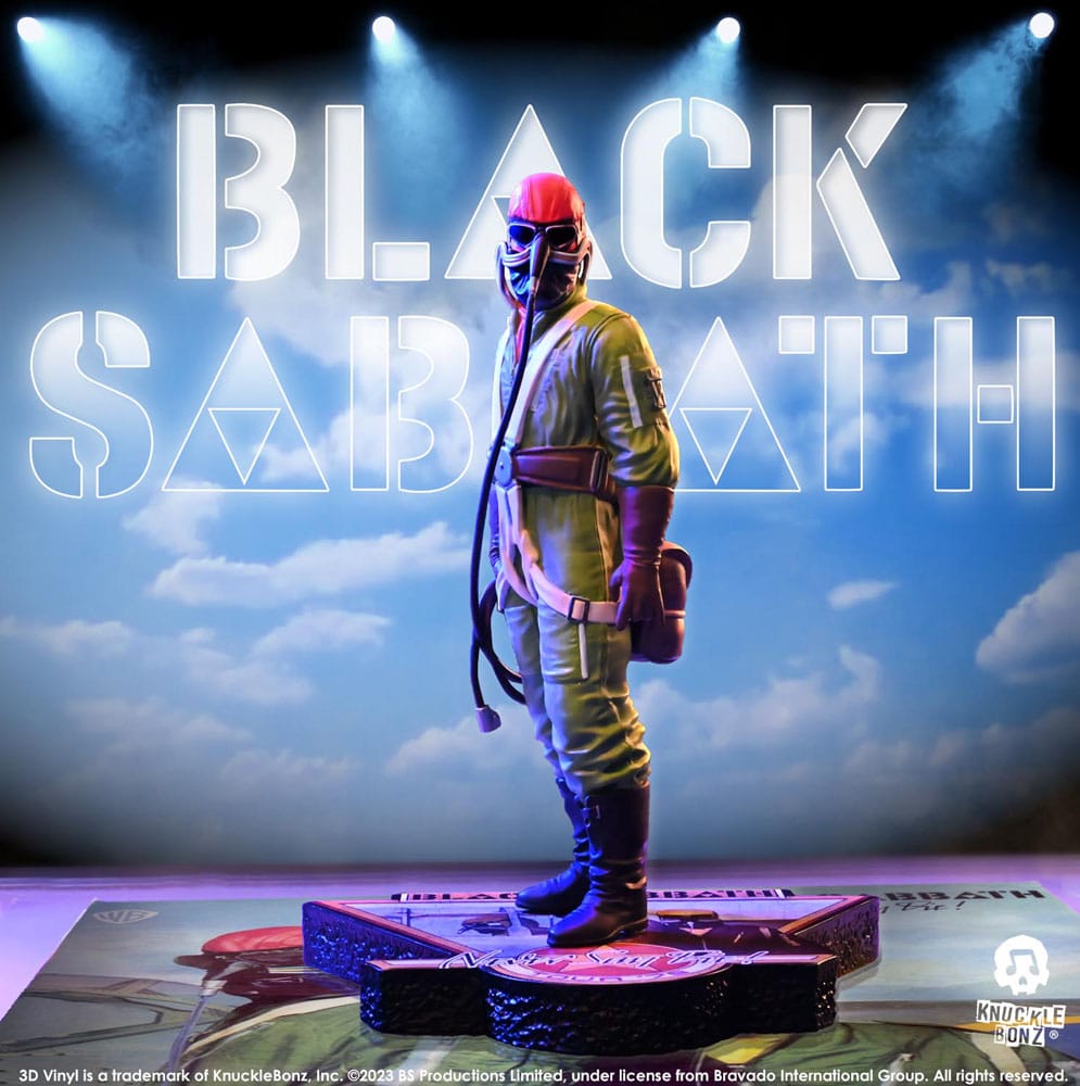 Black Sabbath 3D Vinyl Statue Pilot (Never Say Die) 22cm - Scale Statue - Knucklebonz - Hobby Figures UK